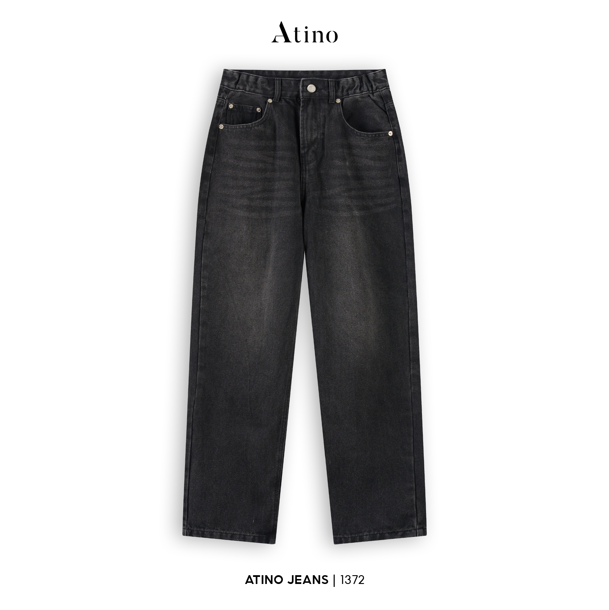 Quần Jeans Baggy 30.1.1372 - Đen - 28