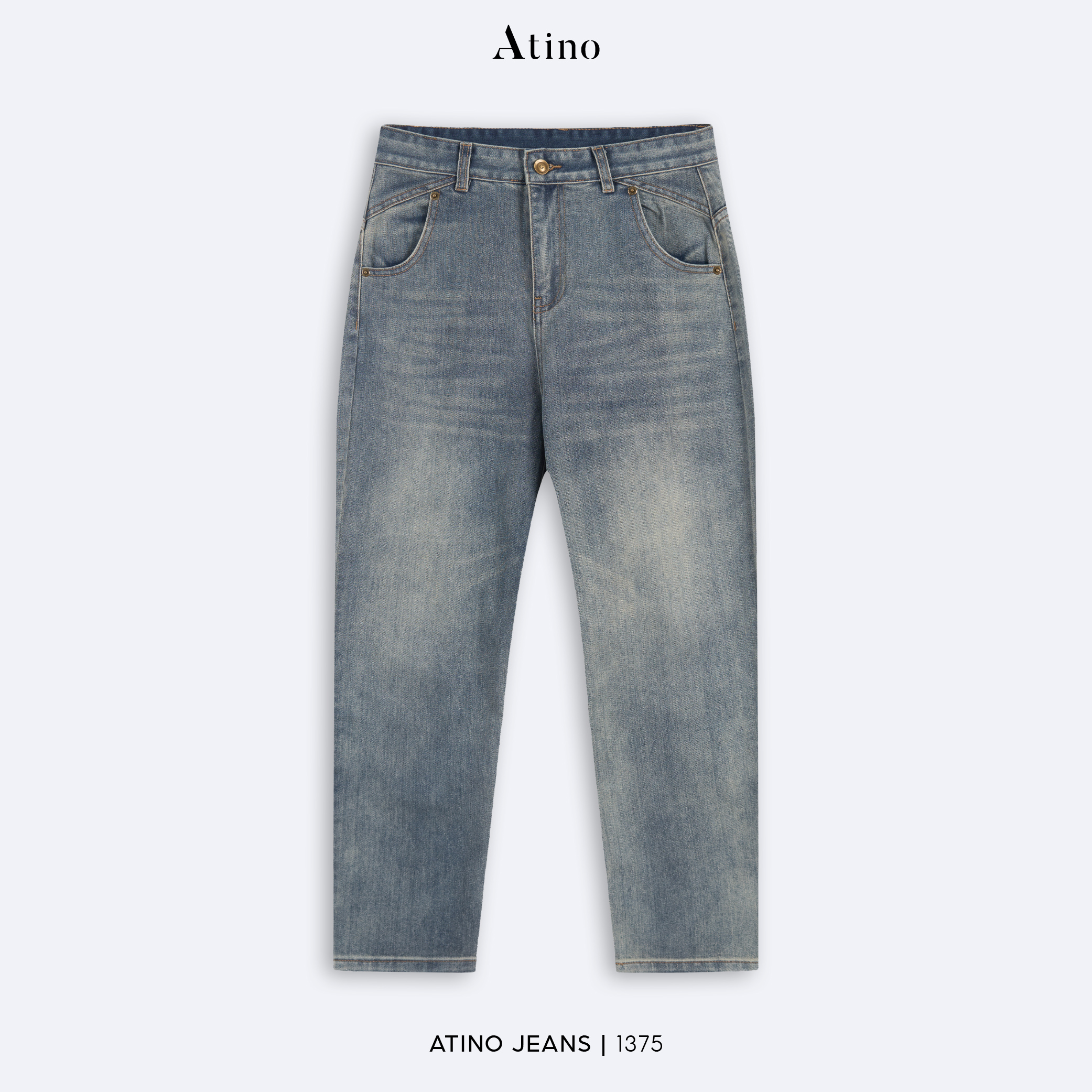 Quần Jeans Loose 30.1.1375 - Xanh - 28