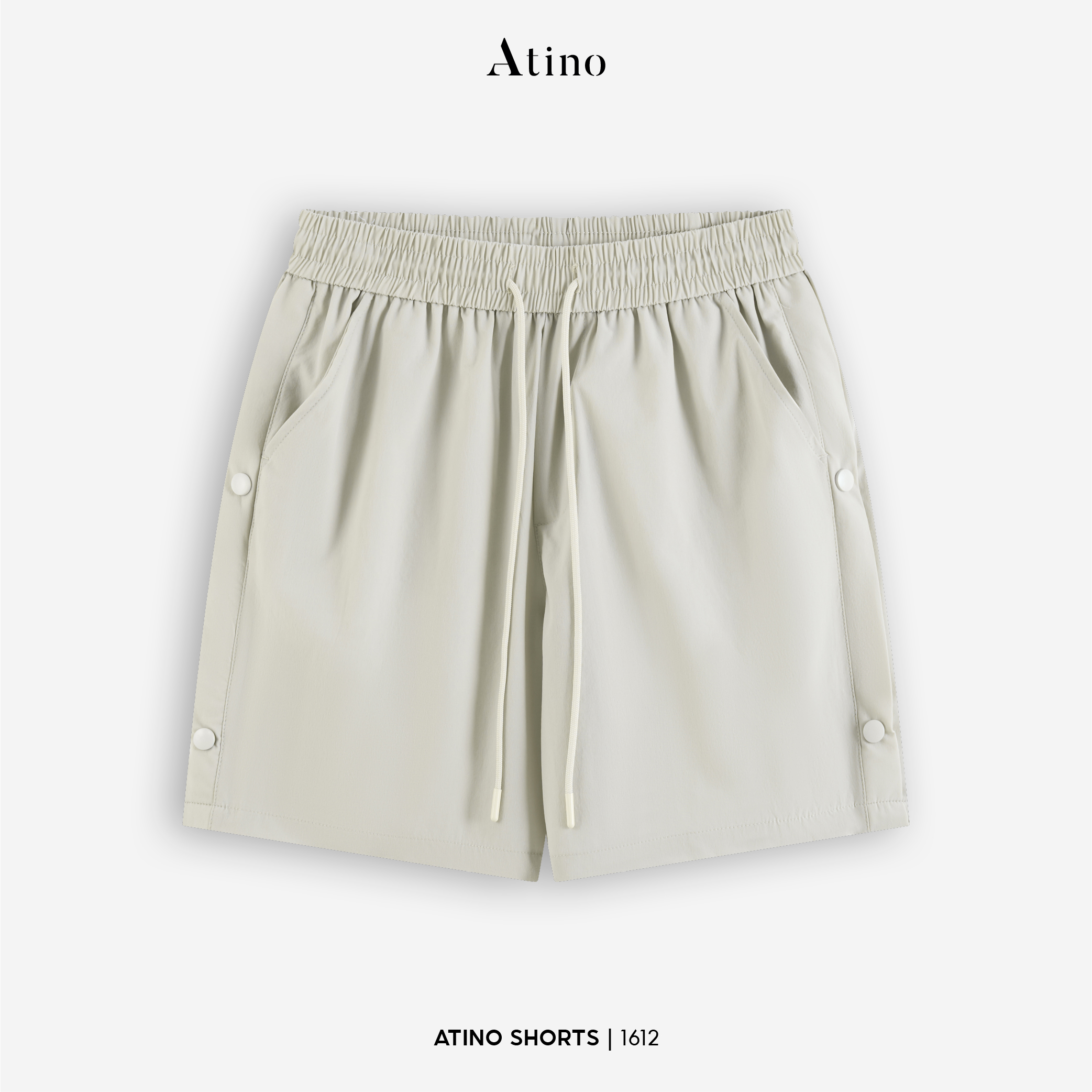 Quần Short Fitted L.3.1612 - Be - M