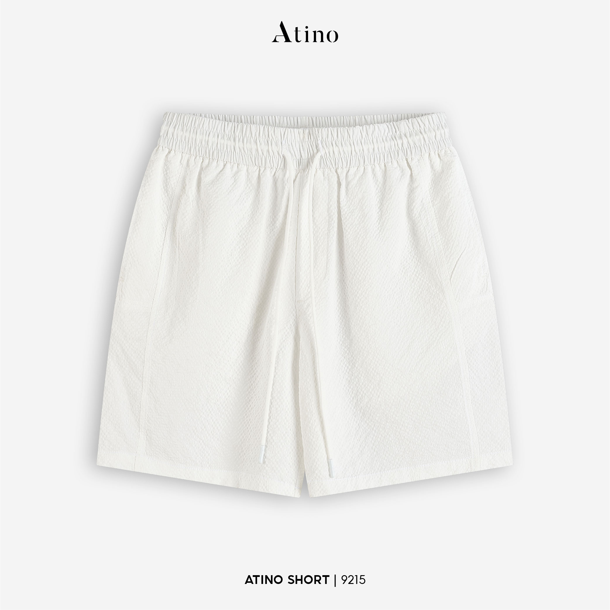 Quần Short Fitted L.3.9215 - Trắng - M