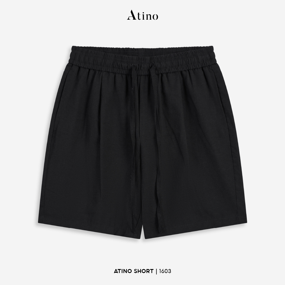 Quần Short Fitted L.4.1603 - Đen - M