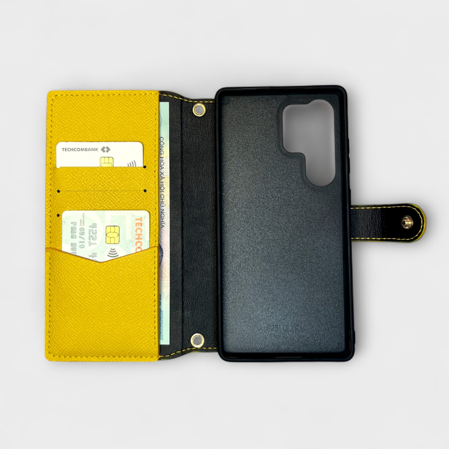 Ốp bao da Flip thủ công kèm dây Epsom dành cho SamSung S/NOTE