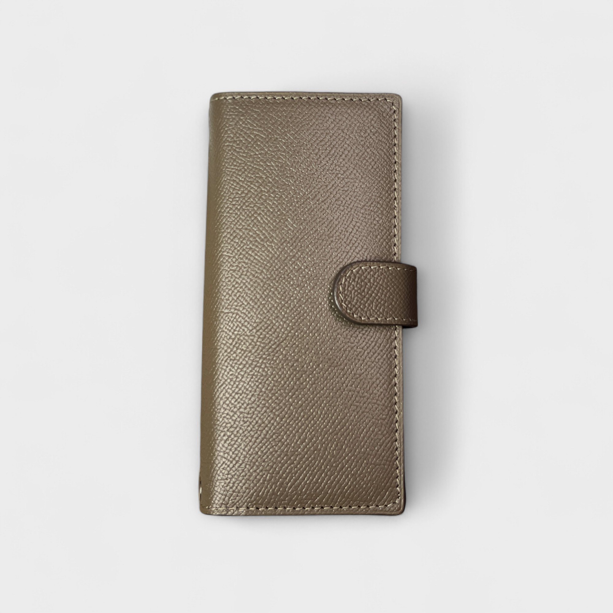 Ốp bao da Flip thủ công Cover kèm ví mini Wallet mix màu da Epsom dành cho Sam Sung Zfold 6