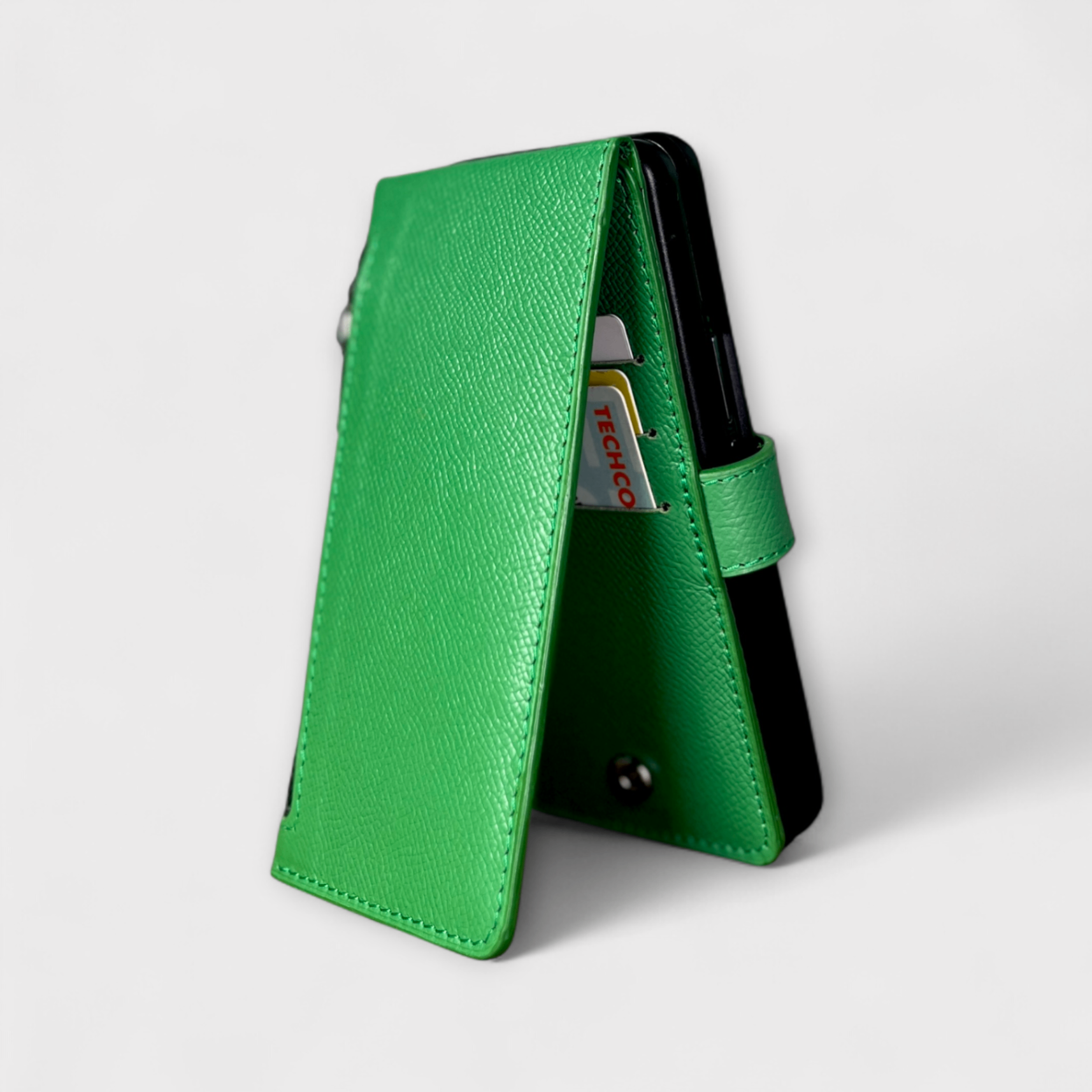 Ốp bao da thủ công Smart Wallet Cao Cấp da Epsom dành cho Sam Sung