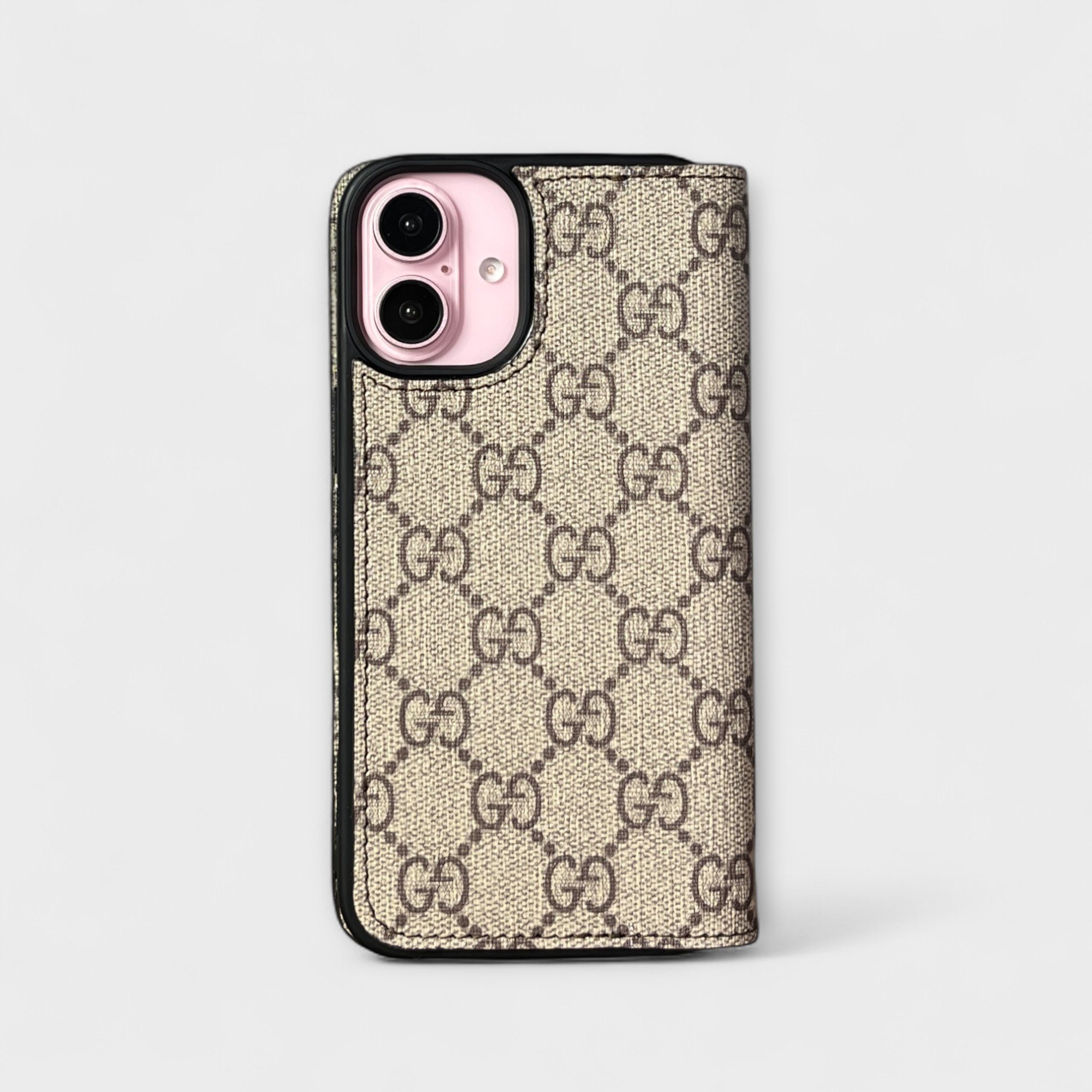 Bao da Flip Cover da Gucci thiết kế ngăn thẻ, ngăn tiền ngang