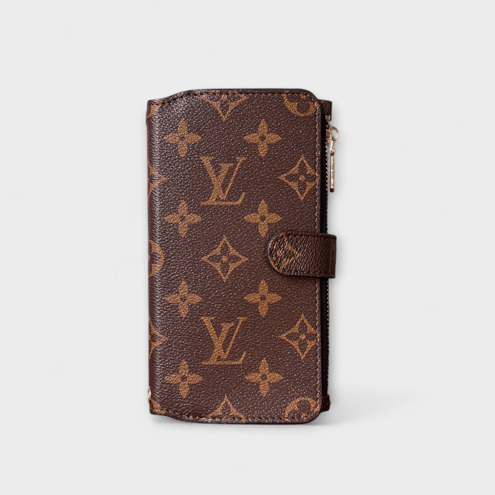 Bao da Flip & Go ngăn khóa kéo - LV