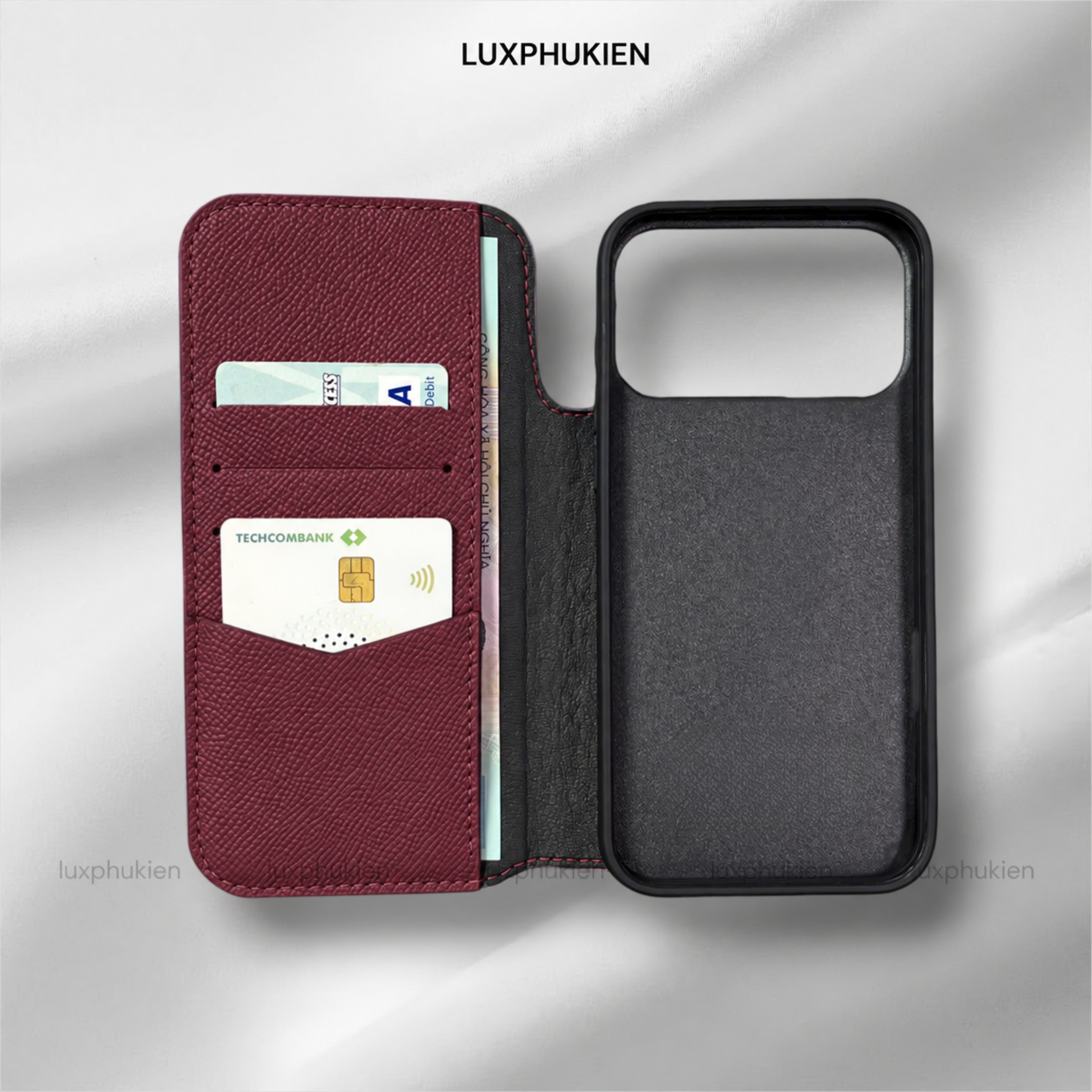 Ốp bao da flip thủ công Epsom