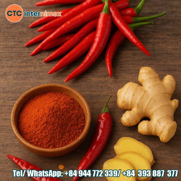 Vietnamese Chili And Ginger For Export: Signature Spices For The Global Market