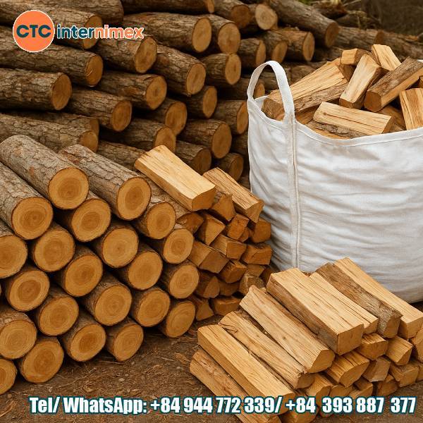 Vietnam Firewood: Acacia & Rubber Wood – Bulk Export Fuel with High Demand Worldwide