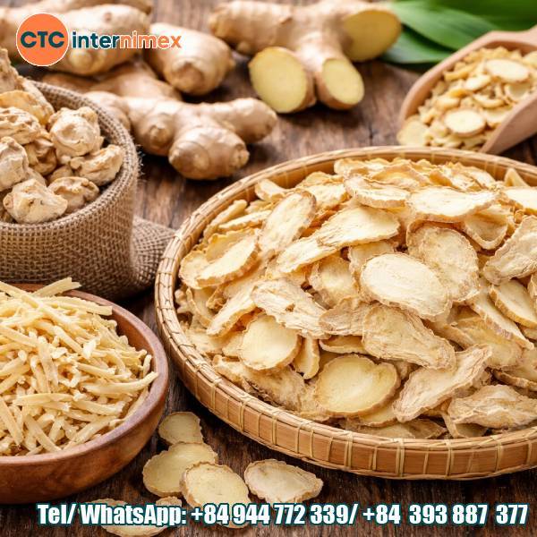 Vietnam Dried Ginger For Bulk Export – Reliable B2B Supply Solution From CTC Internimex