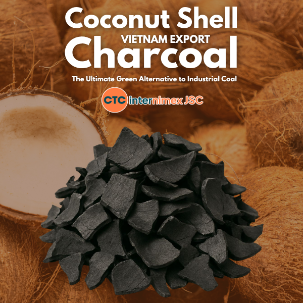 High-Calorie, Low-Emission: Boost Industrial Efficiency with Vietnam’s Coconut Charcoal