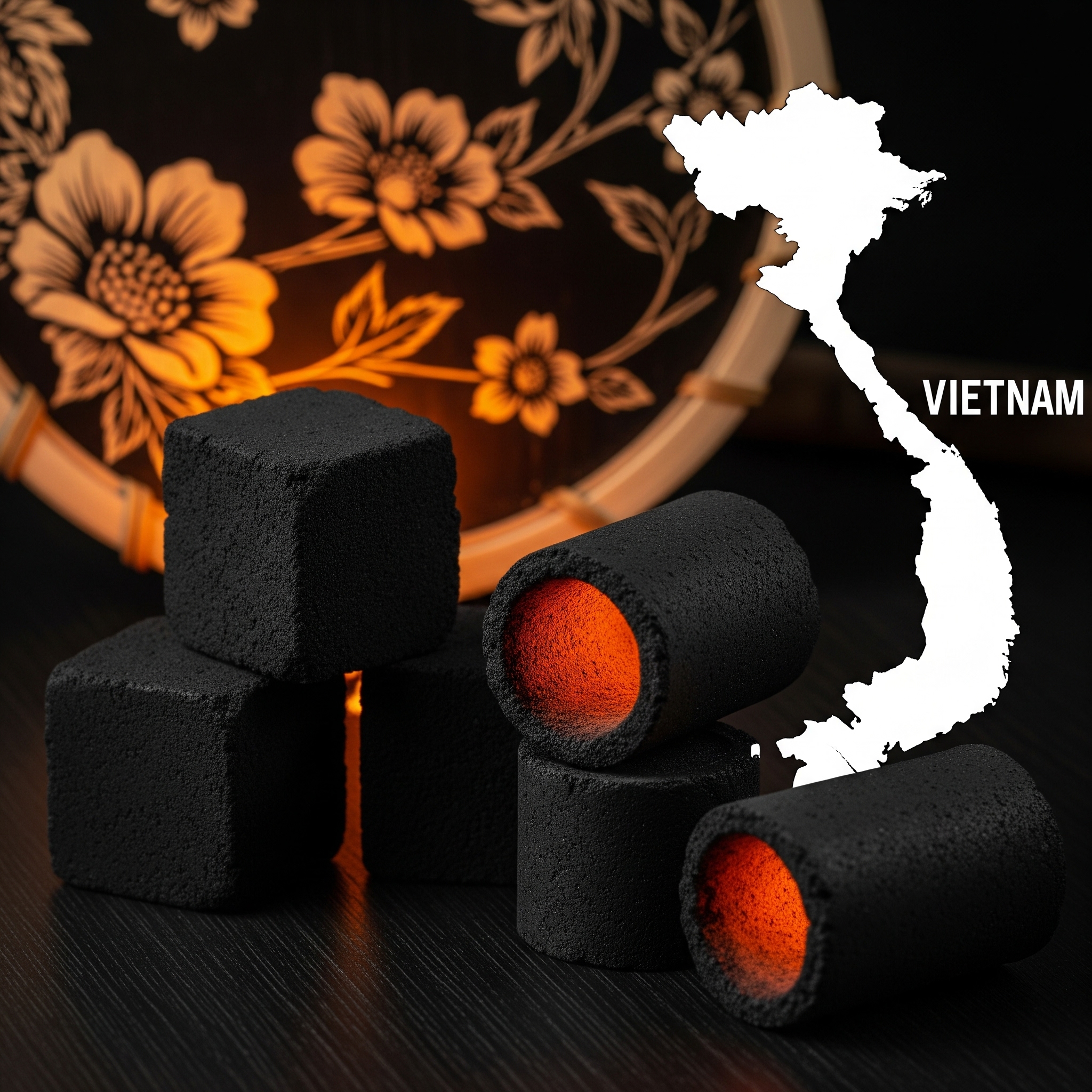 High Quality Shisha Charcoal From Vietnam