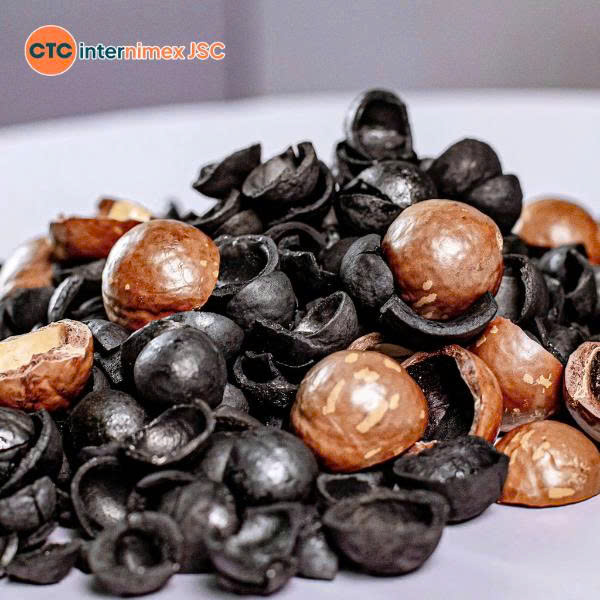 Macadamia Nut Shell Charcoal