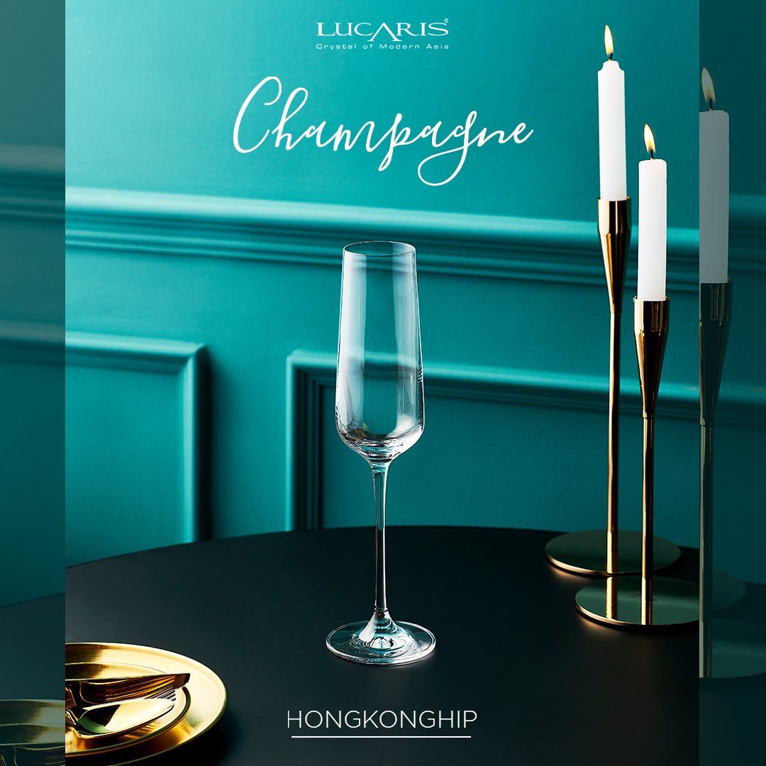 Bộ 6 Ly HongKong Champagne S04CP09 - 270ml