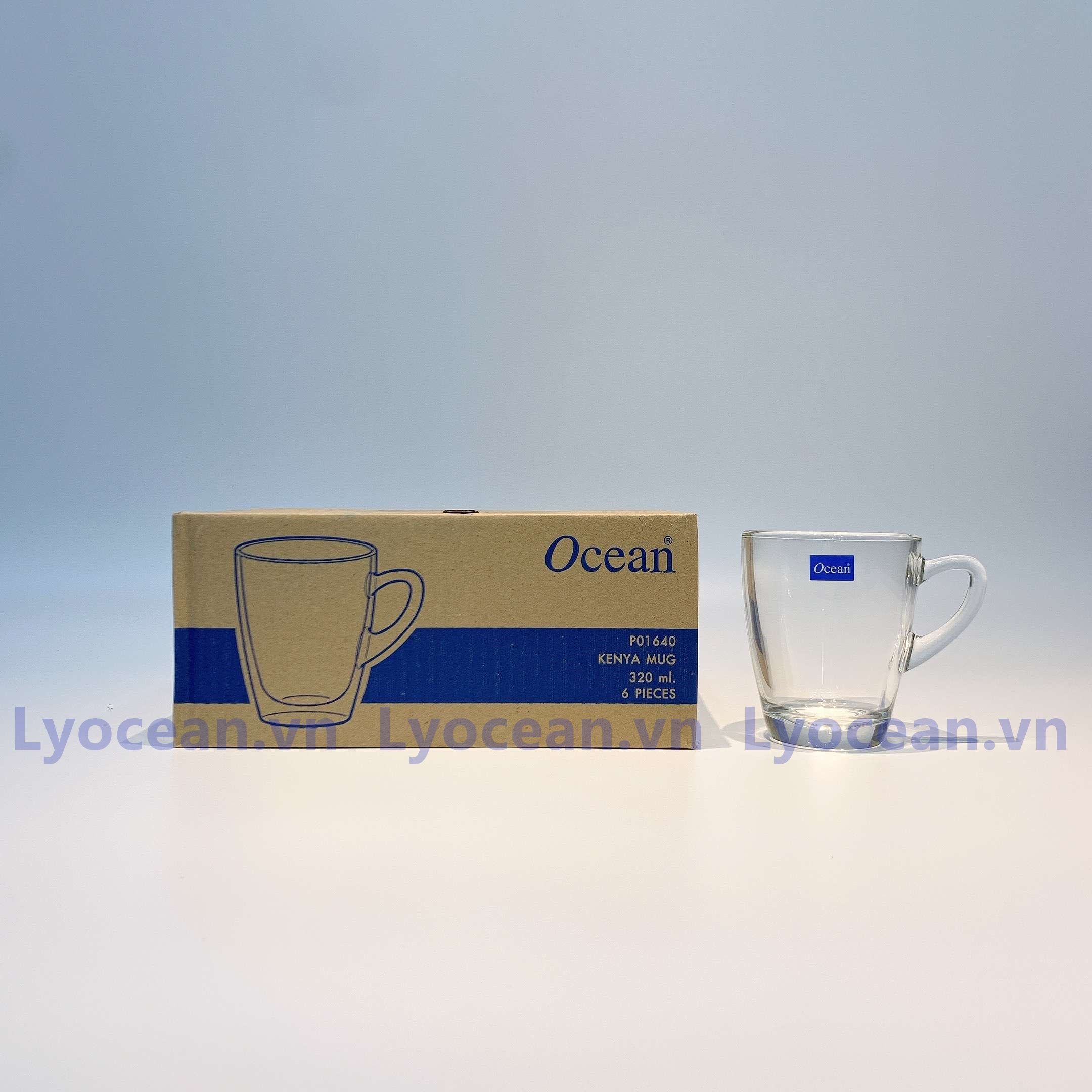 Bộ 6 Tách Kenya Mug P1640 - 320ml