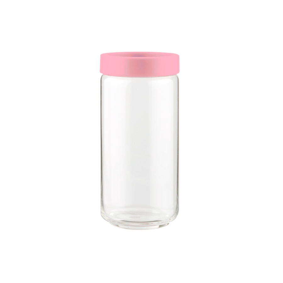 Lọ kẹo trơn 2536 nắp màu 1000ml