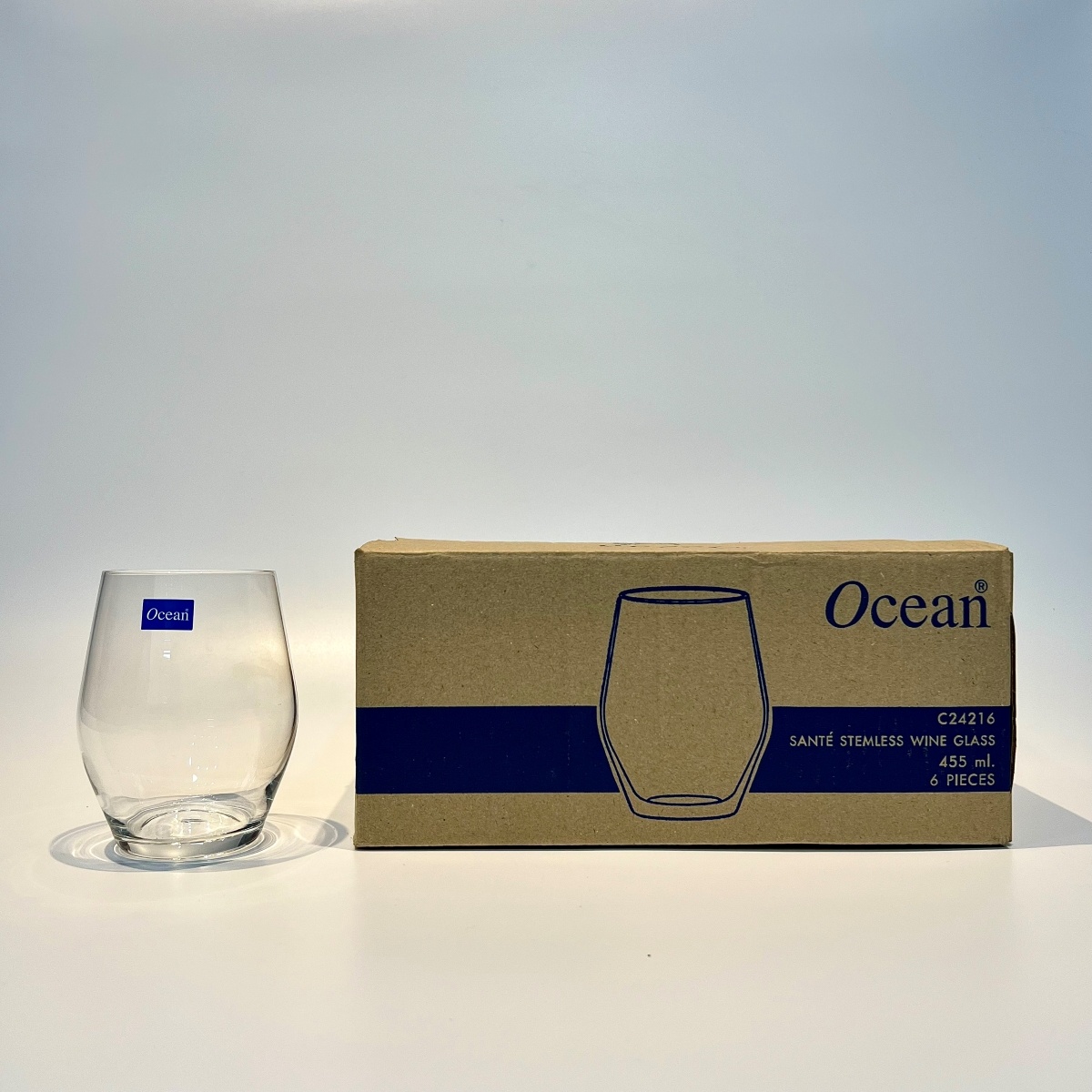 Bộ 6 Cốc Ocean Sante Wine glass 455ml C24216