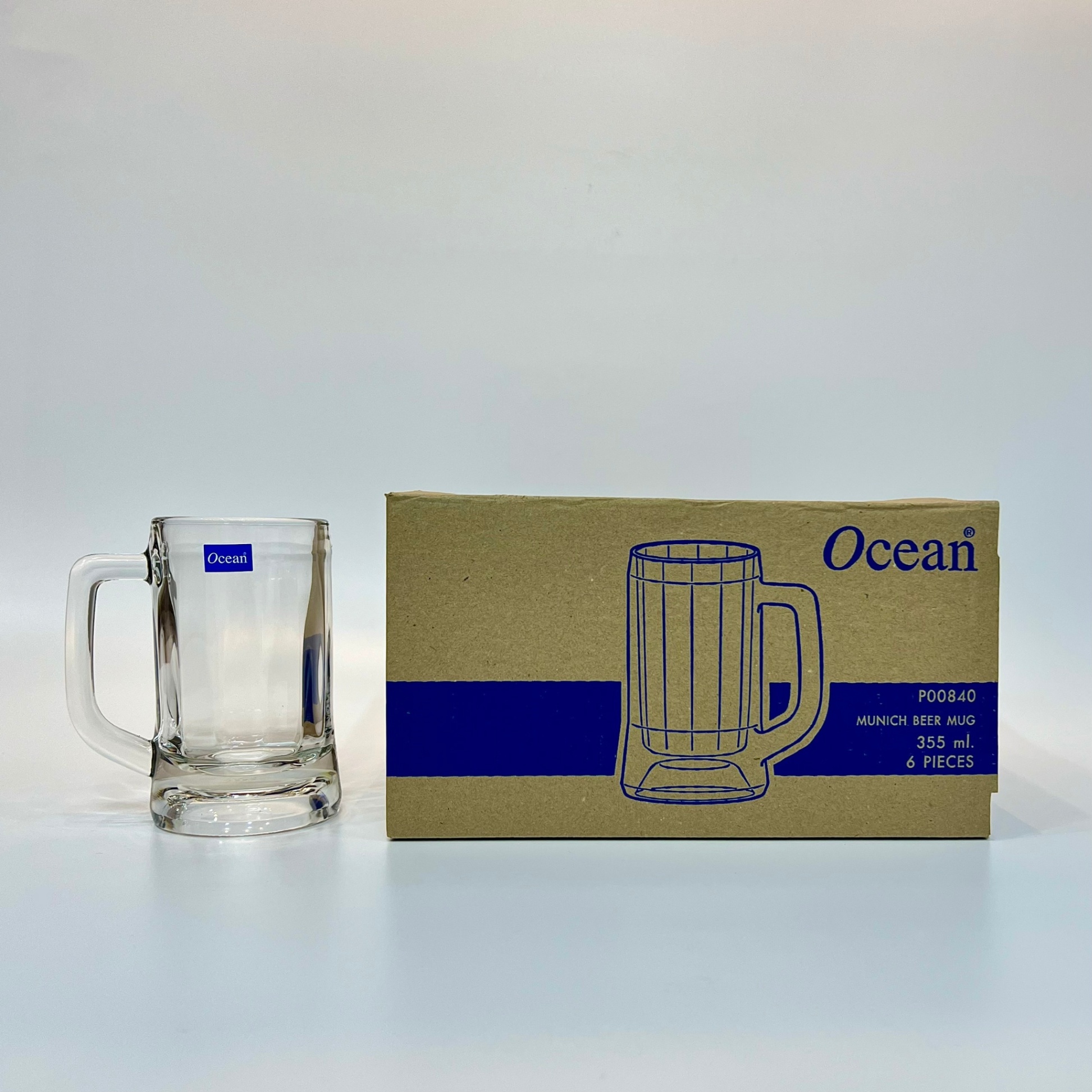 Bộ 6 Cốc Munich Beer Mug P0840 - 360ml