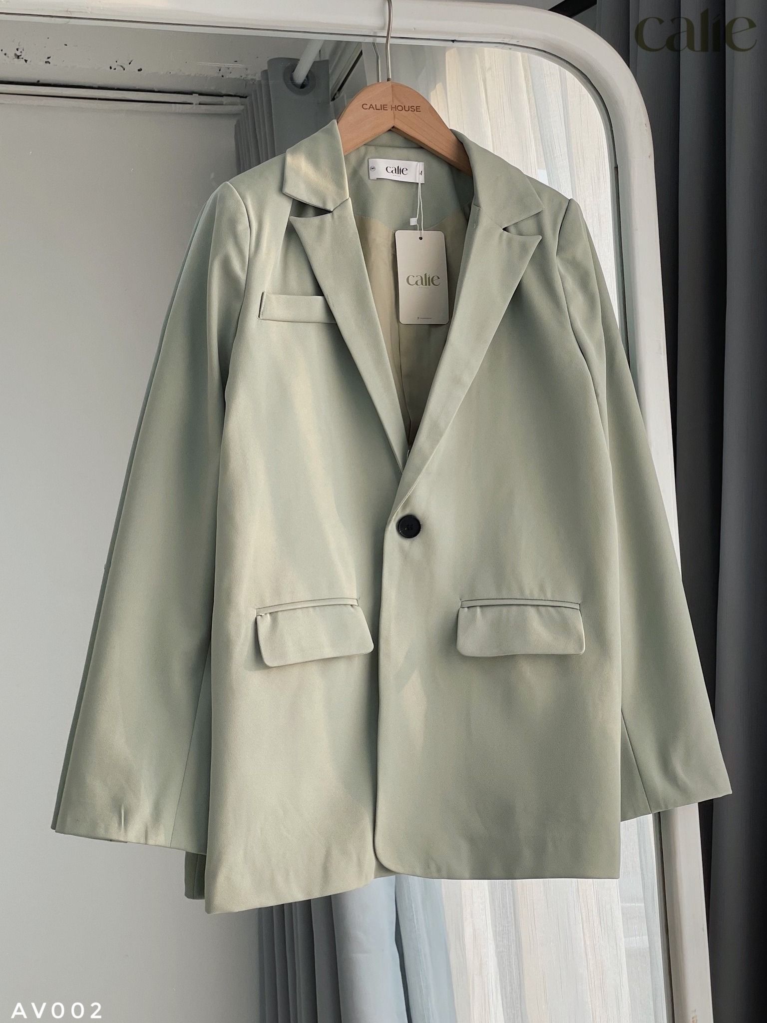 Áo vest dáng rộng basic
