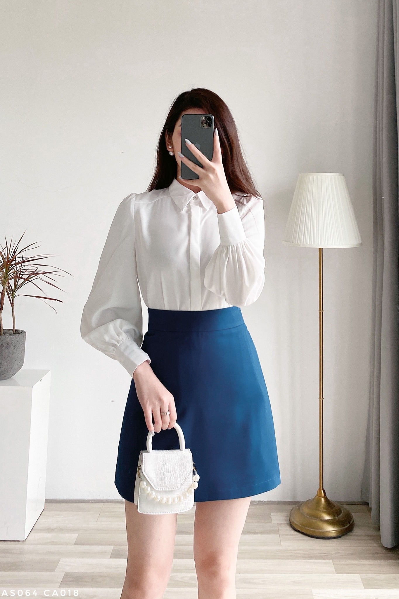 Chân váy dáng A ngắn basic