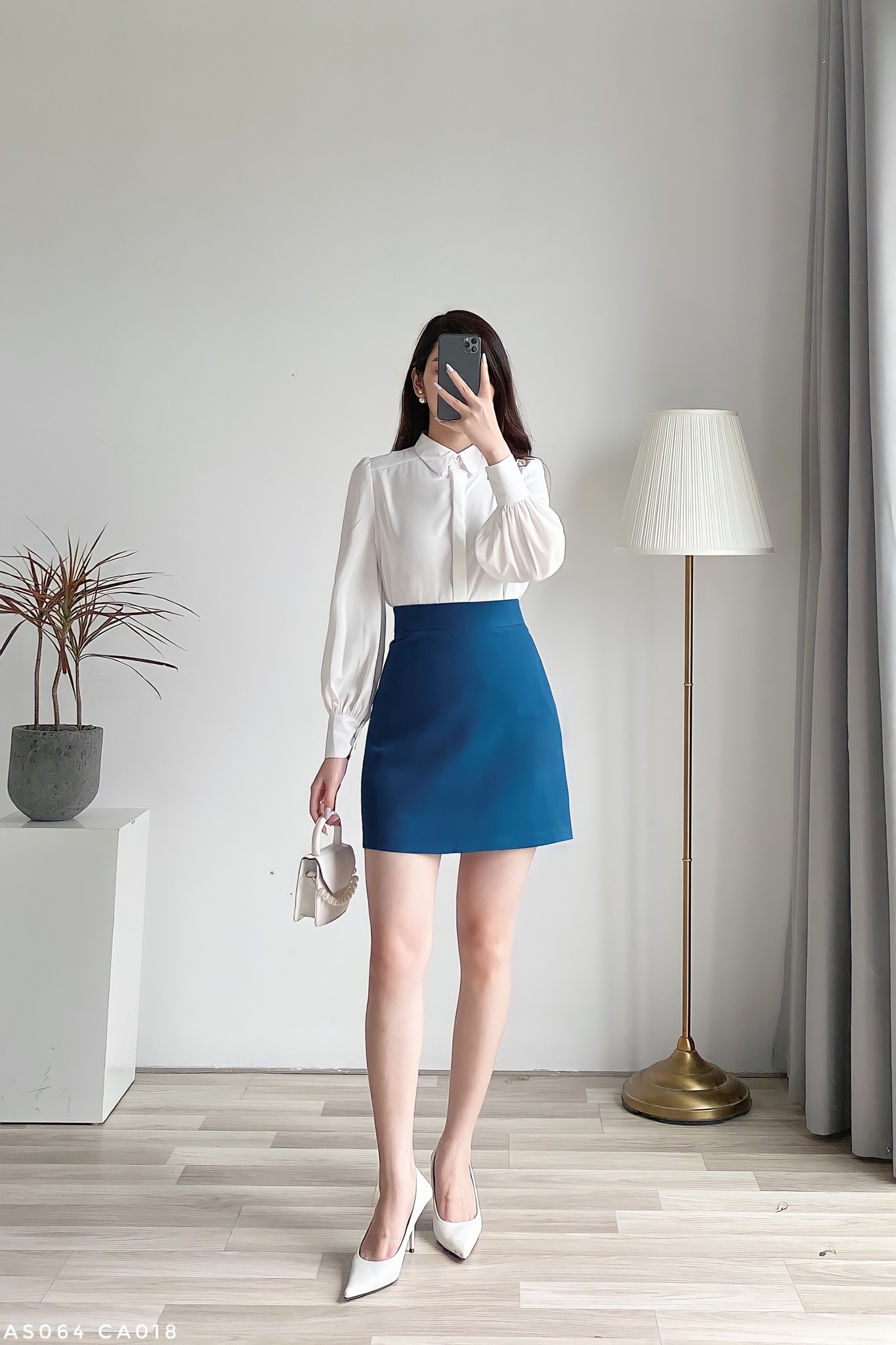 Chân váy dáng A ngắn basic