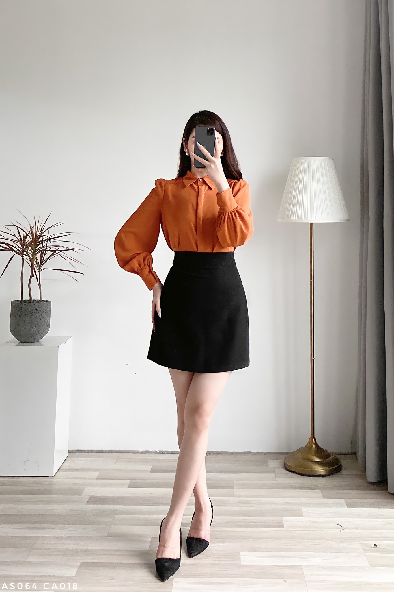 Chân váy dáng A ngắn basic