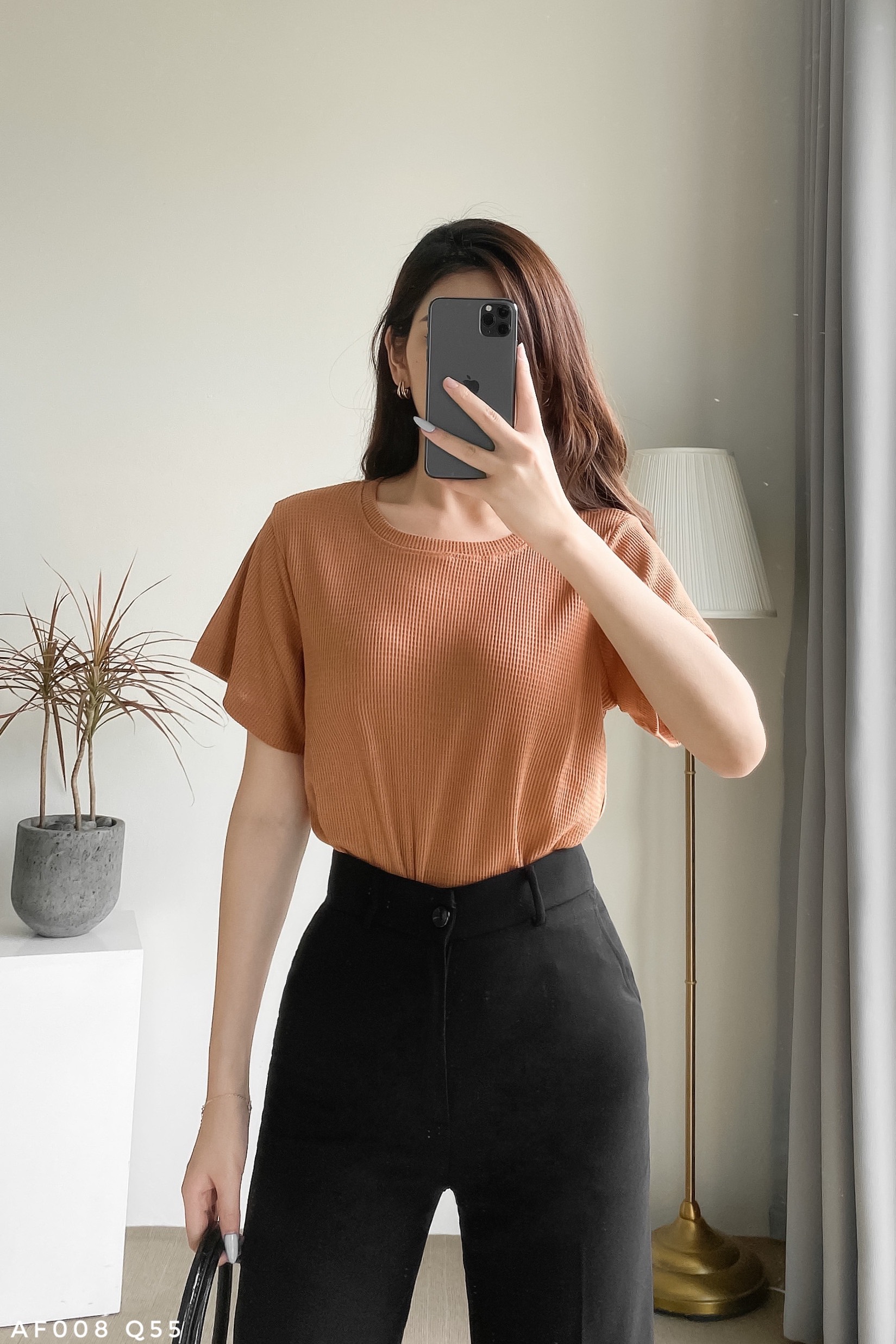 Áo phông trơn cộc tay basic