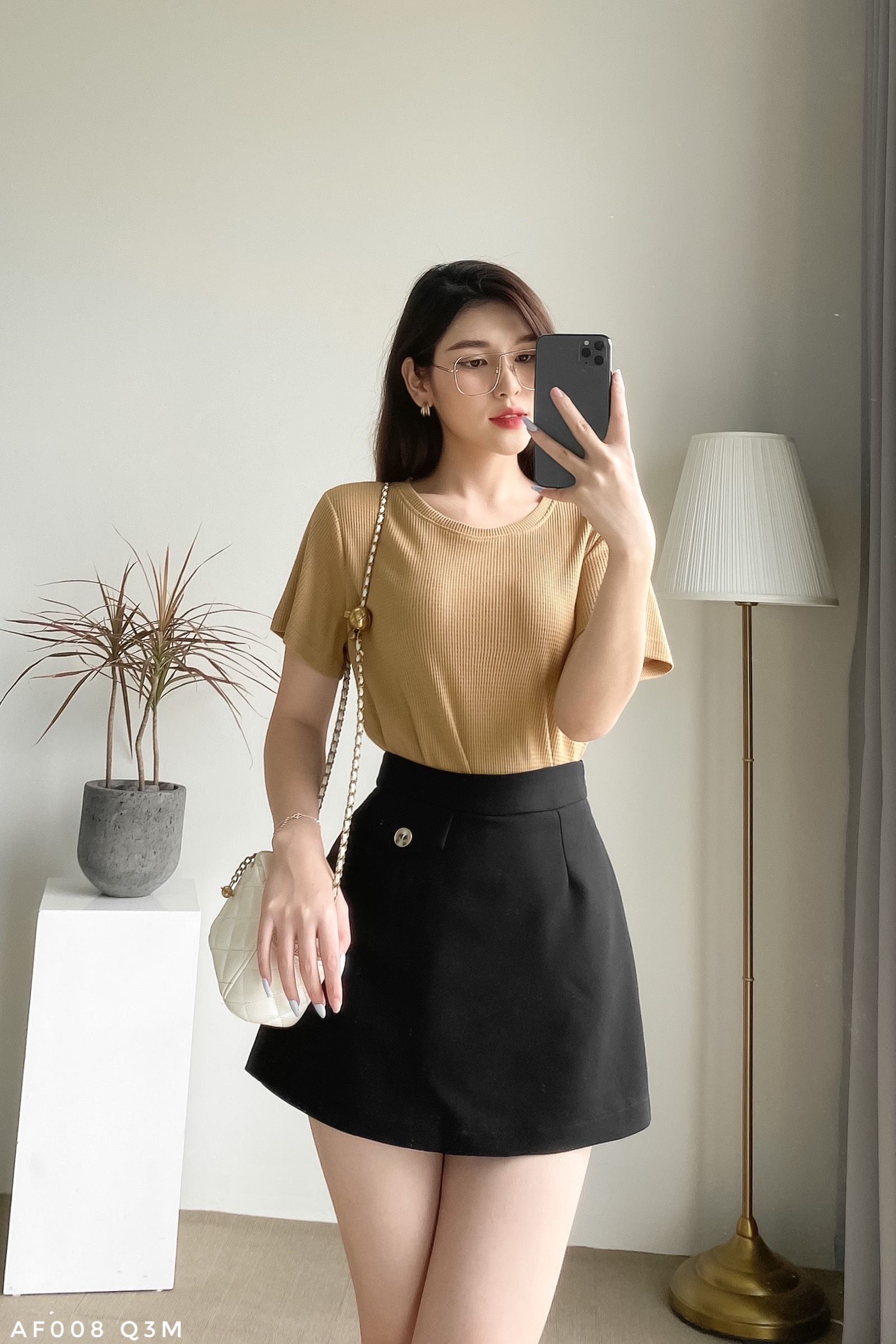 Áo phông trơn cộc tay basic