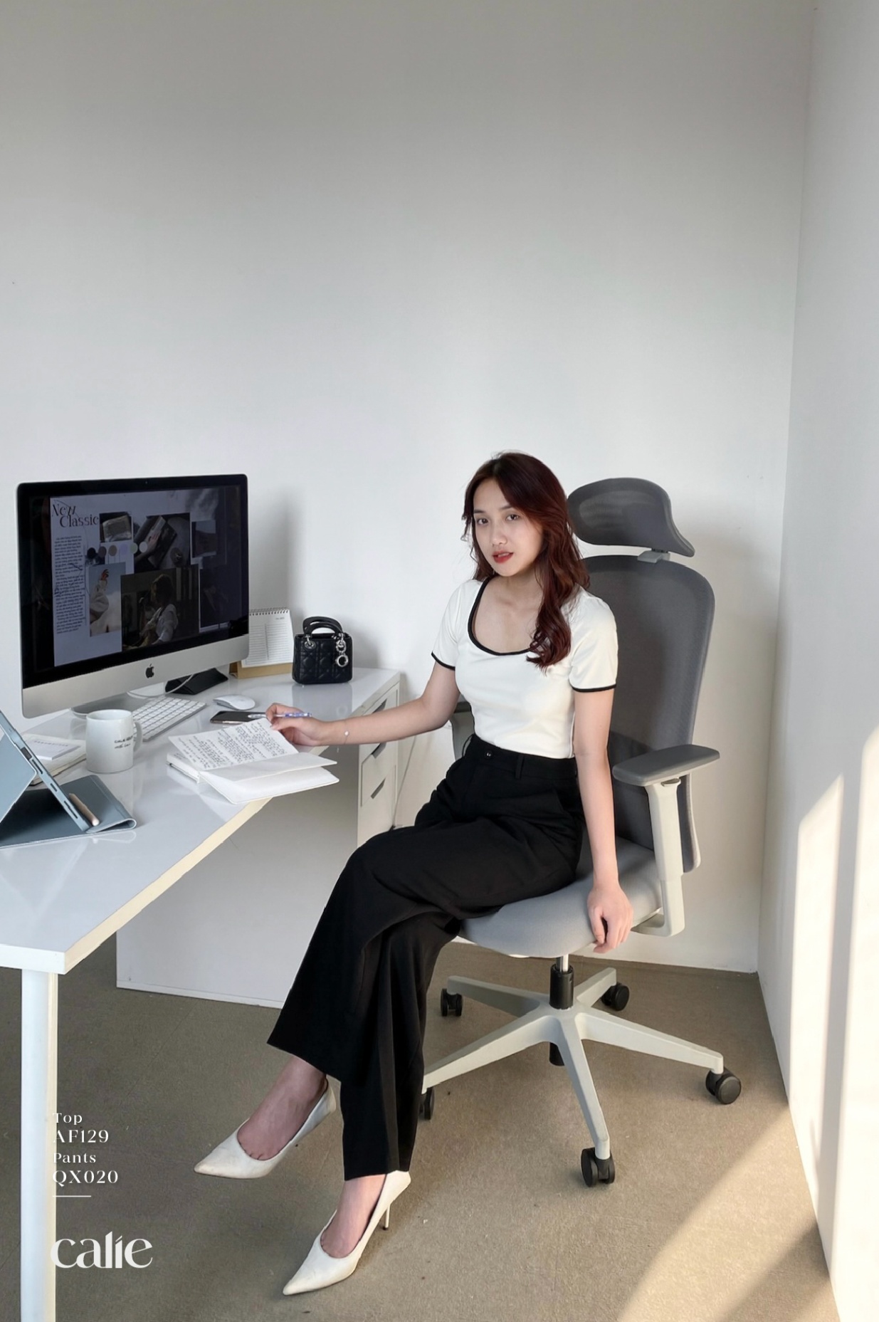 Áo croptop viền trang trí