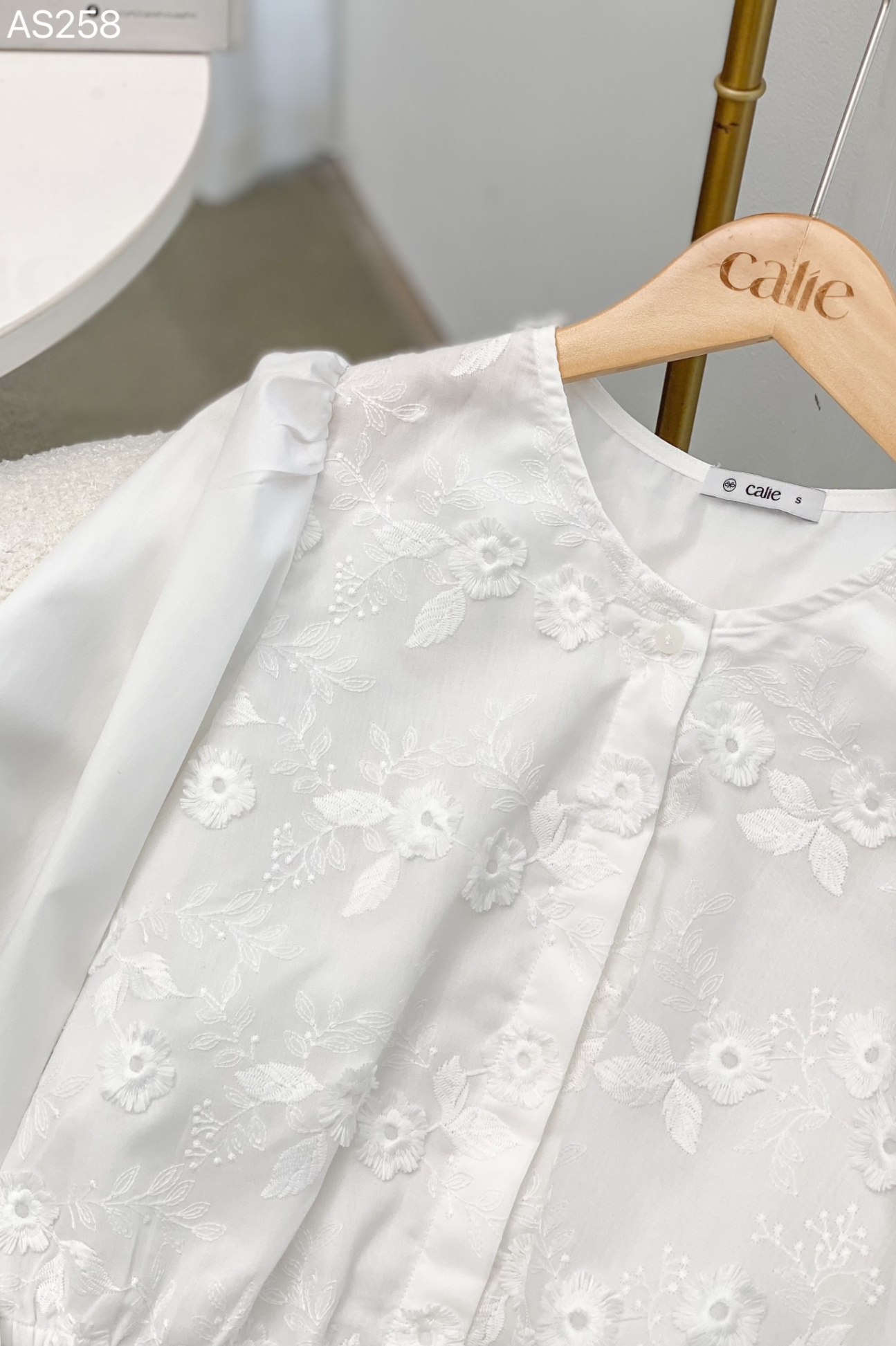 Áo croptop phối ngực chun gấu