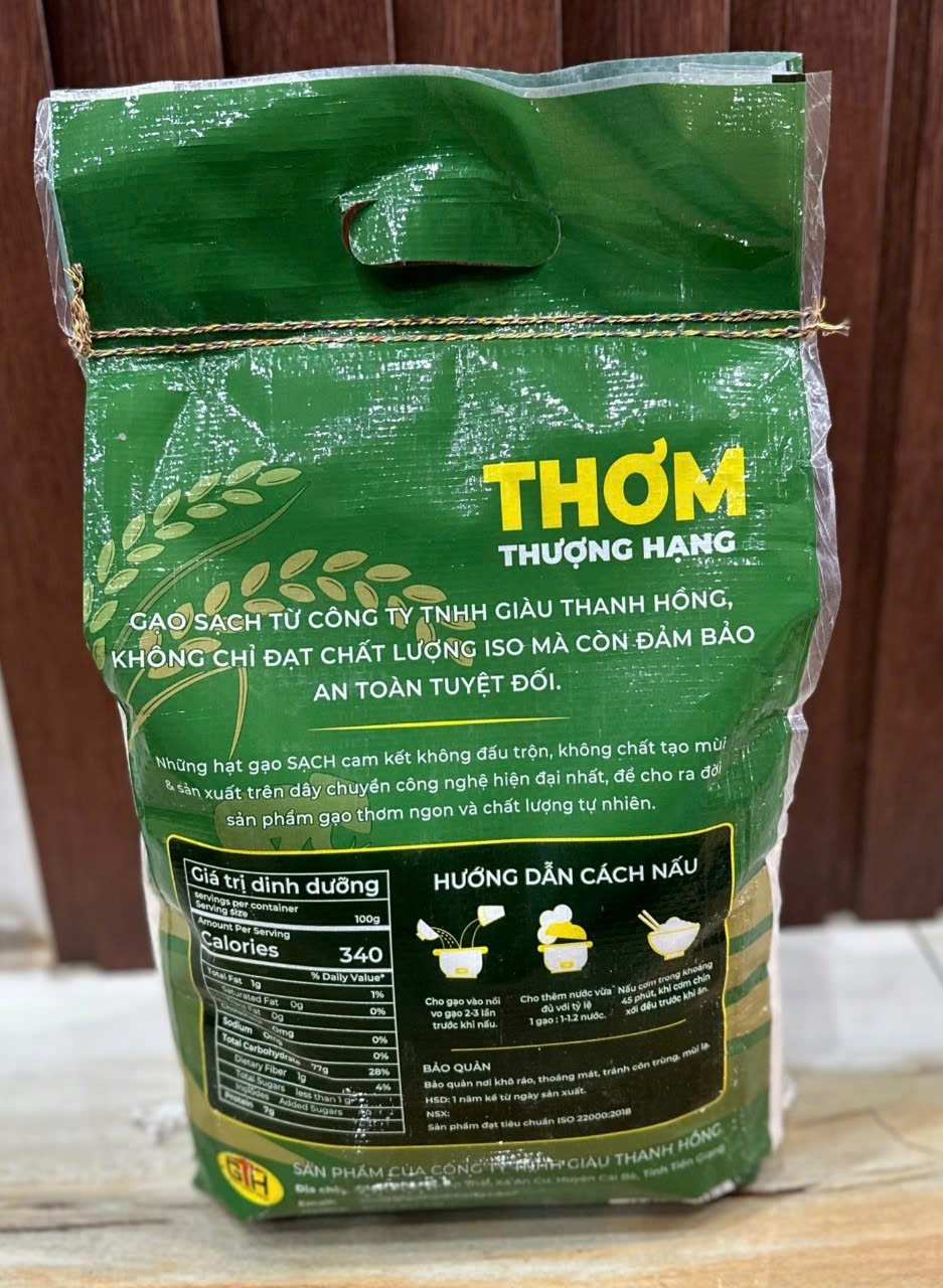 Gạo Thơm, Thượng hạng