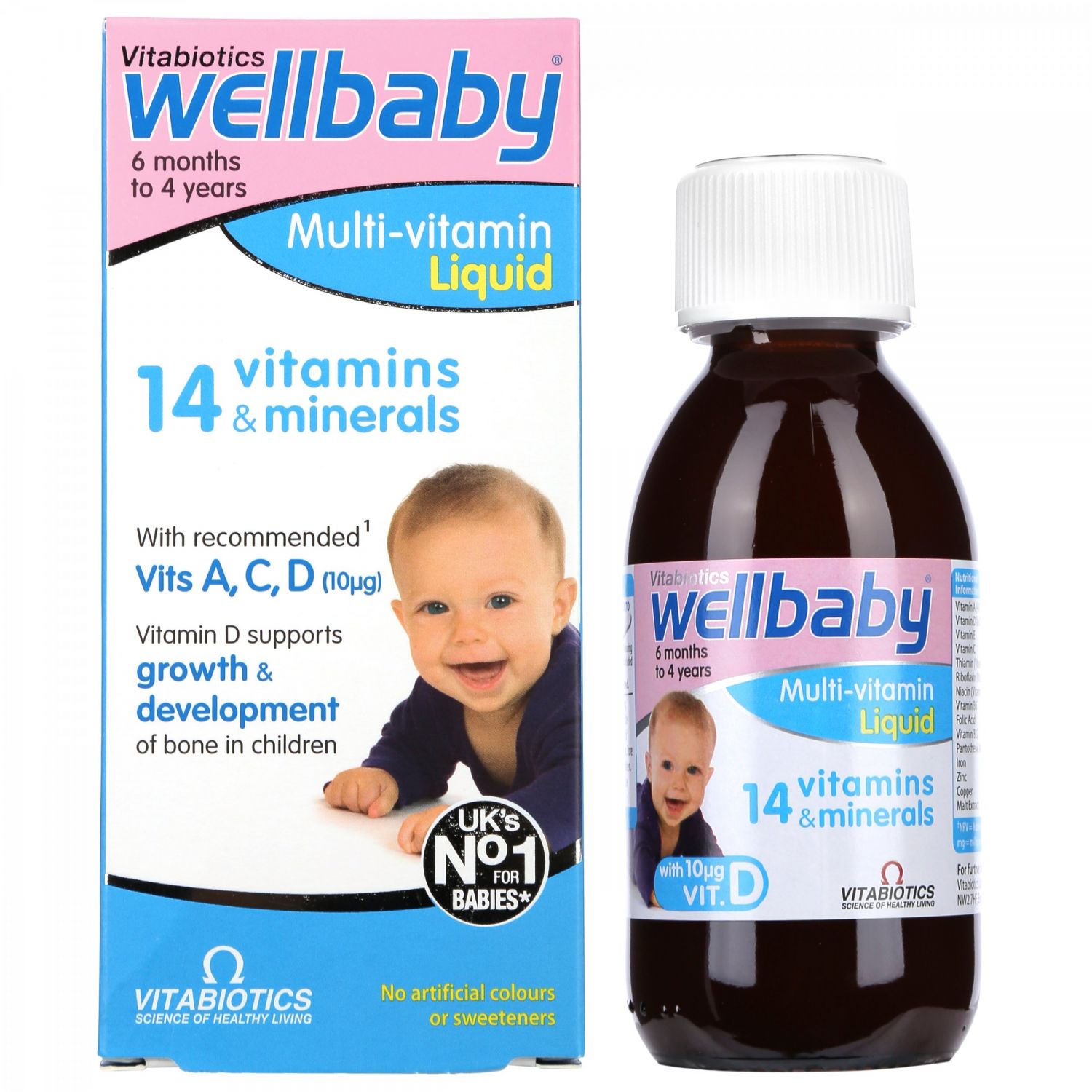 Wellbaby Multi-Vitamin Liquid