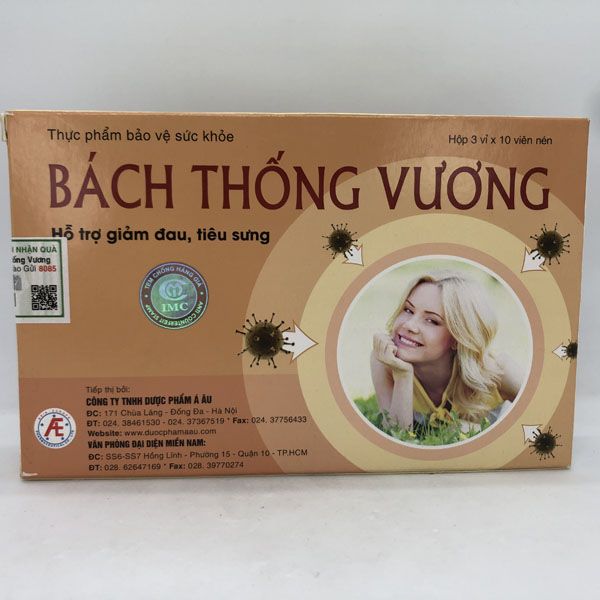 Bách Thống Vương Á Âu Hộp 30 Viên