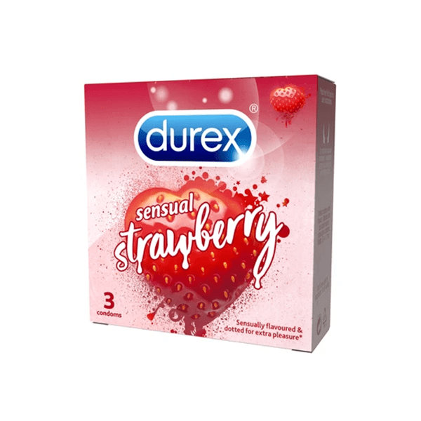 Durex Sensual Strawberry 3C