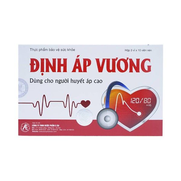 Định Áp Vương (Hộp 30 viên)