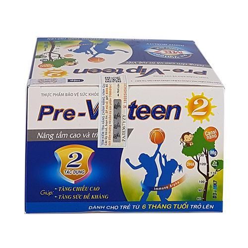 Pre-Vipteen 2 (Hộp 20 gói)