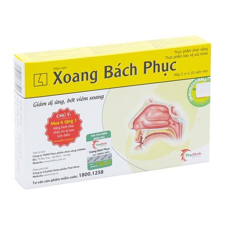 Xoang Bách Phục (Hộp 20 viên)