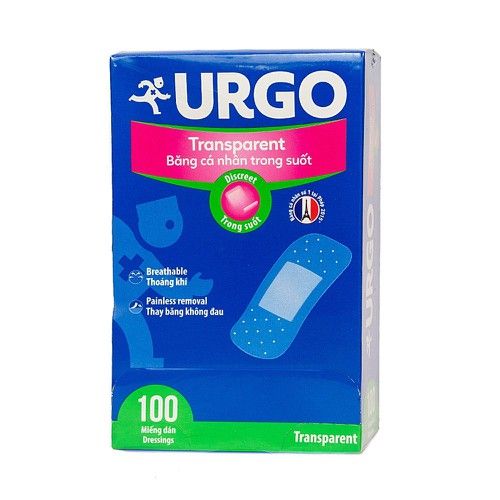 Băng Cá Nhân Trong Suốt Urgo Transparent