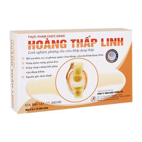 Hoàng Thấp Linh Á Âu (Hộp 30 viên)