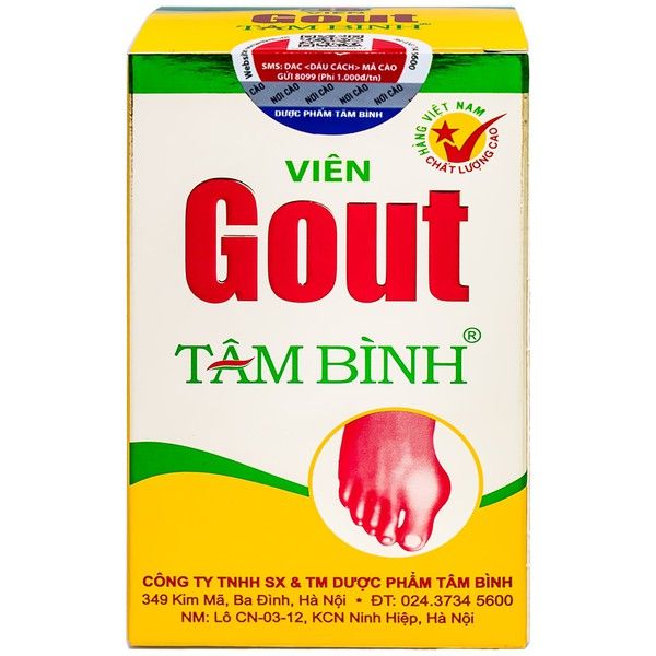 Viên gout Tâm Bình