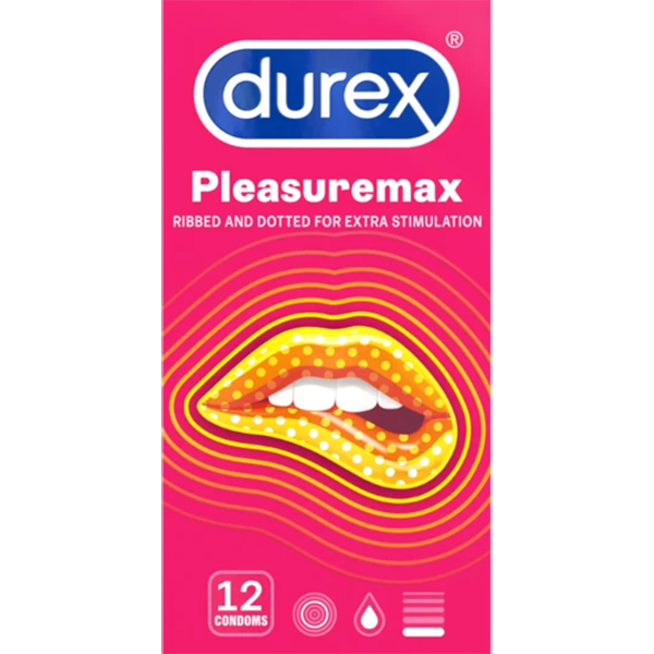 Durex Pleasuremax hộp 12 cái