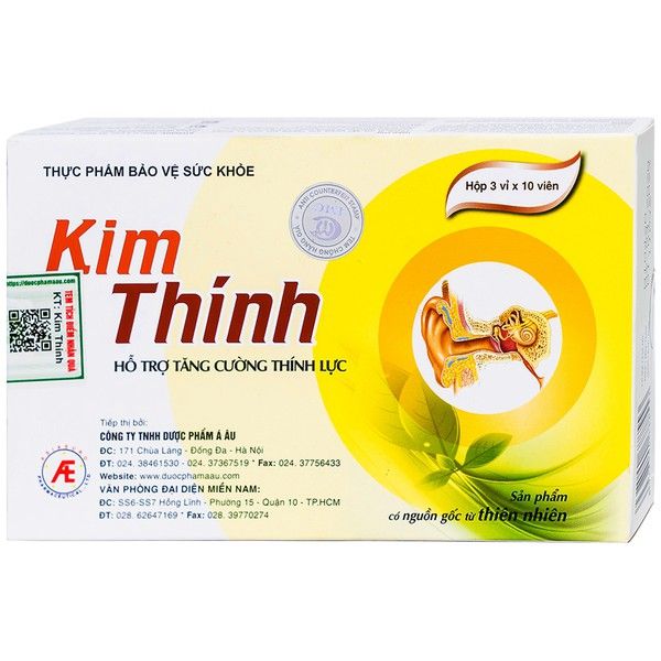 Kim Thính Á Âu (Hộp 30 viên)