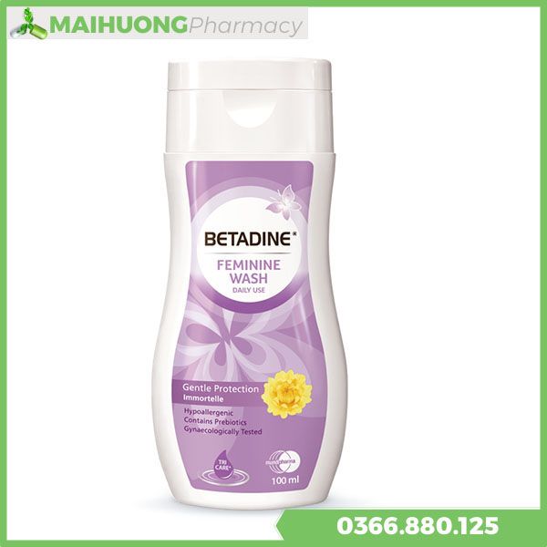 Betadine Feminine Wash (Tím)