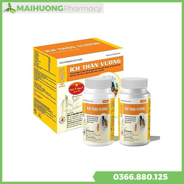 Combo Ích Thận Vương (Lọ 2X90)