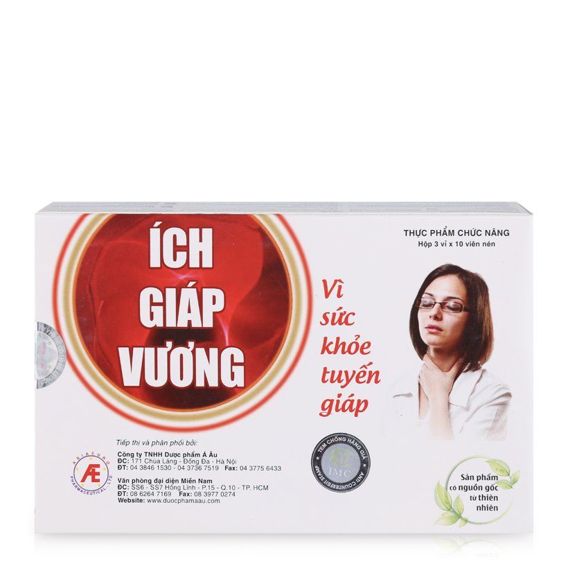 Ích Giáp Vương Á Âu (Hộp 30 viên)