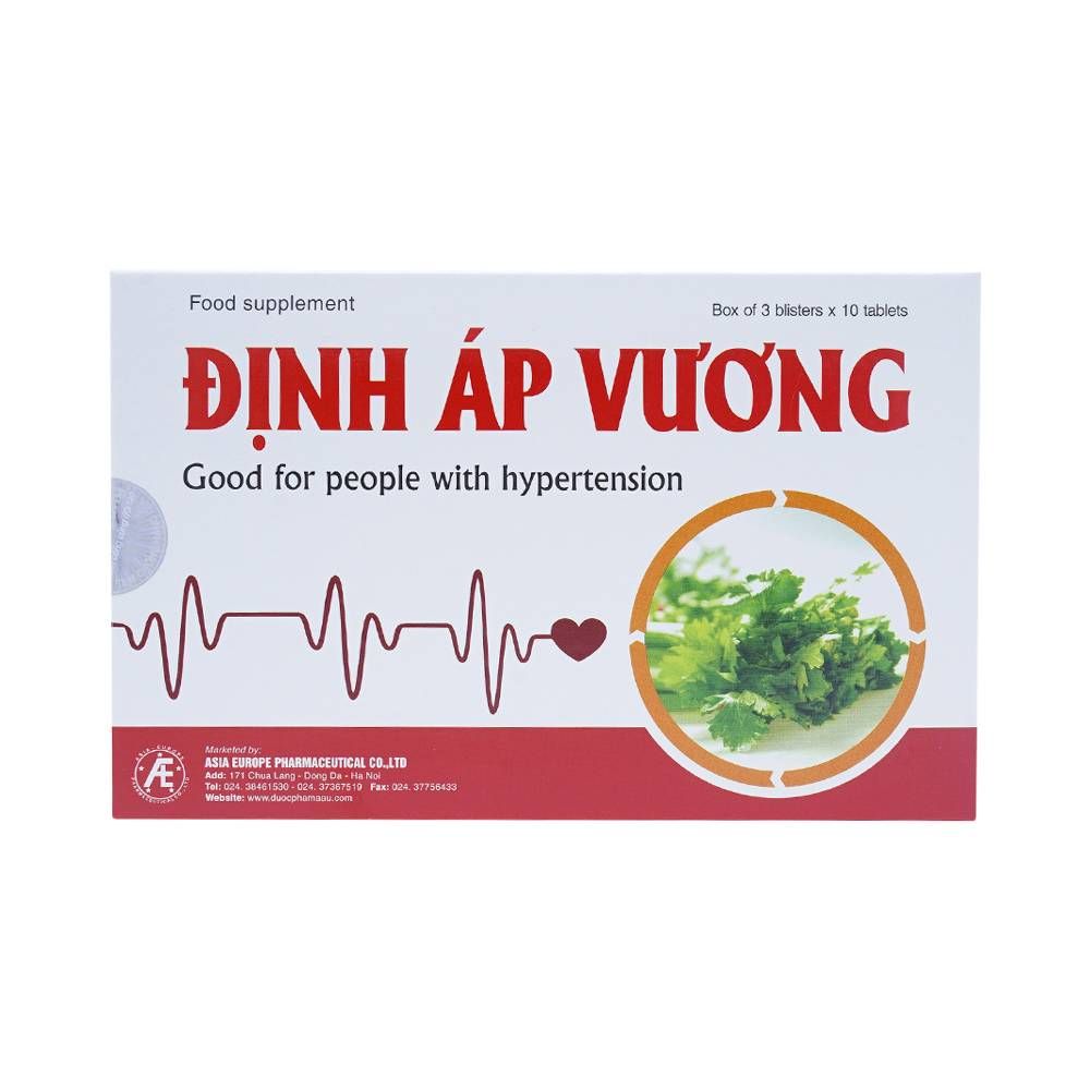 Định Áp Vương (Hộp 30 viên)