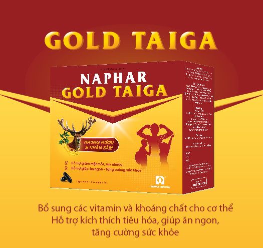 Naphar Gold Taiga  (Hộp 60 viên)