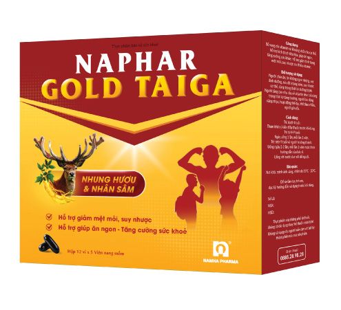 Naphar Gold Taiga  (Hộp 60 viên)