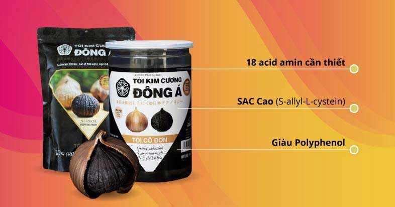 Tỏi Kim Cương Đông Á 200G