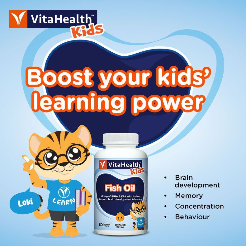 Kids Fish Oil VitaHealth (Hộp 30 viên)